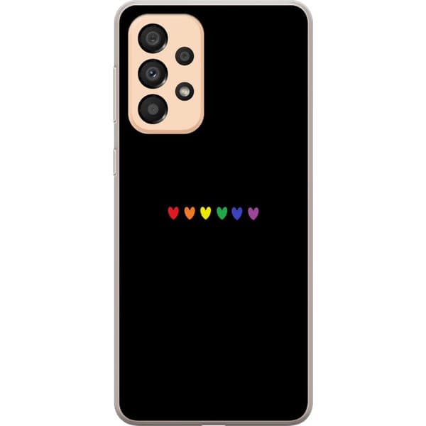 Kompatibel Mobilcover til Samsung Galaxy A33 5G Stolt Hjerter