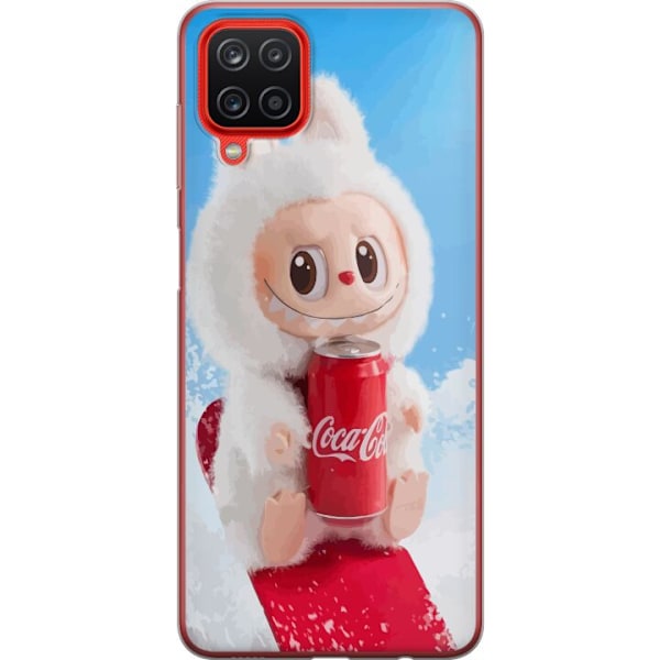 Samsung Galaxy A12 Läpinäkyvä kuori Labubu Summer Edition