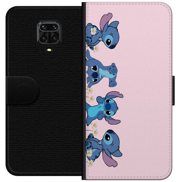 Xiaomi Redmi Note 9 Pro Lompakkokotelo  Stitch Nauru & Leikki