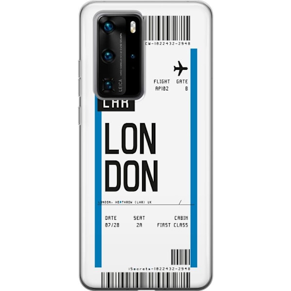 Huawei P40 Pro Genomskinligt Skal London