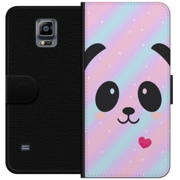 Samsung Galaxy Note 4 Lommeboketui Regnbue Panda