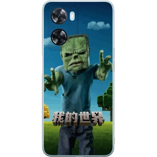 OnePlus Nord N20 SE Läpinäkyvä kuori A Minecraft Movie