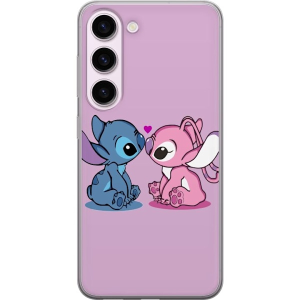 Samsung Galaxy S23 Gjennomsiktig deksel lilo & stitch 2025