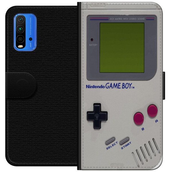 Xiaomi Redmi Note 9 4G Tegnebogsetui Game Boy