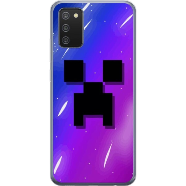 Samsung Galaxy A02s Gennemsigtig cover Minecraft