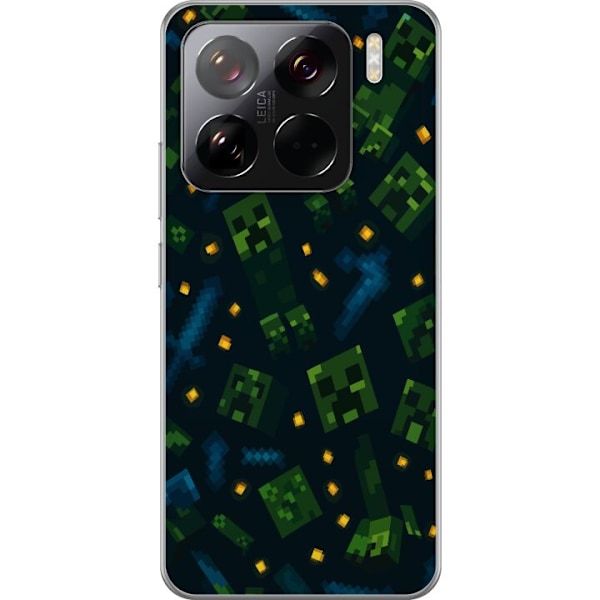 Xiaomi 15 Pro Läpinäkyvä kuori Minecraft Dungeons Mob