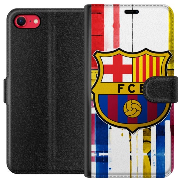 Apple iPhone SE (2020) Lompakkokotelo FC Barcelona