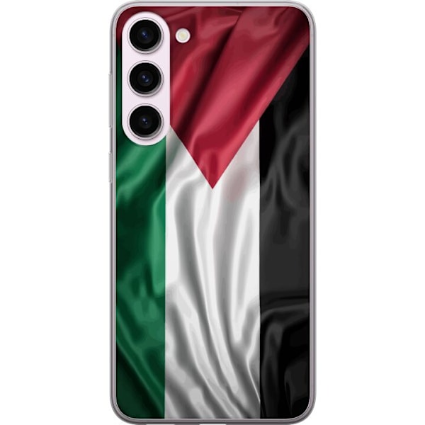 Samsung Galaxy S23+ Gjennomsiktig deksel Palestinaflagget –