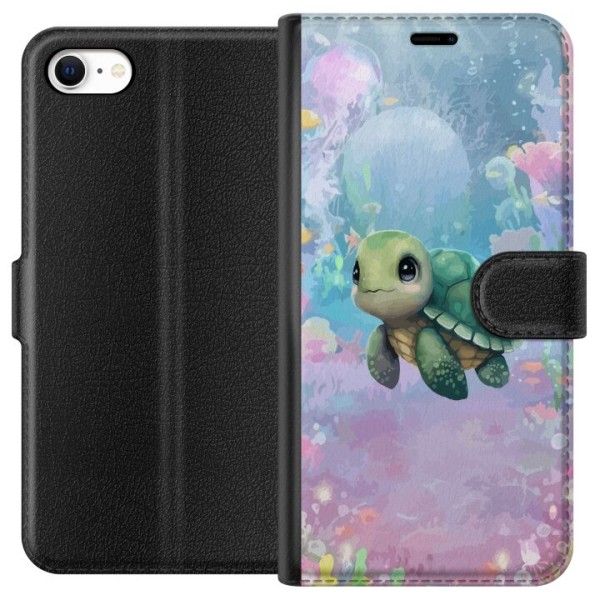 Apple iPhone 6 Plånboksfodral Sköldpadda