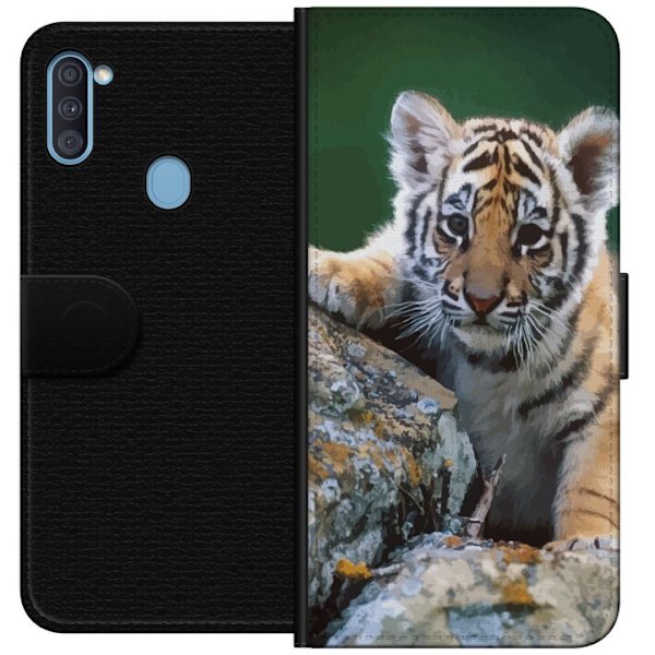 Samsung Galaxy A11 Lommeboketui Tiger