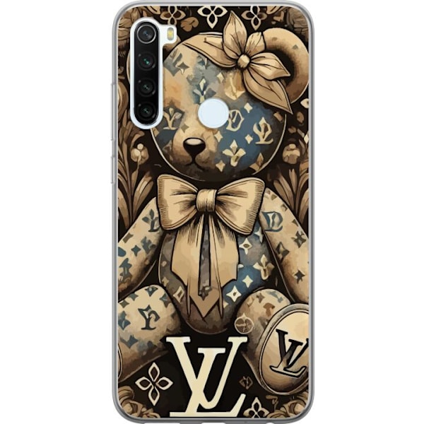 Xiaomi Redmi Note 8 Gjennomsiktig deksel Teddy Vuitton