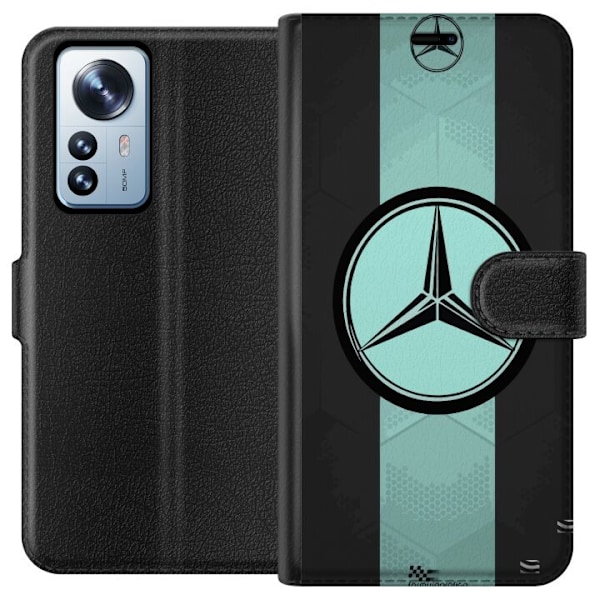 Xiaomi 12 Pro Lommeboketui Mercedes