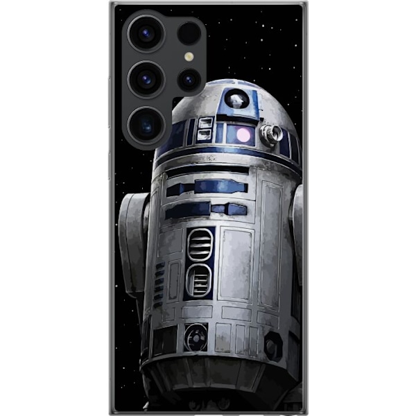 Samsung Galaxy S25 Ultra Genomskinligt Skal R2D2 Star Wars