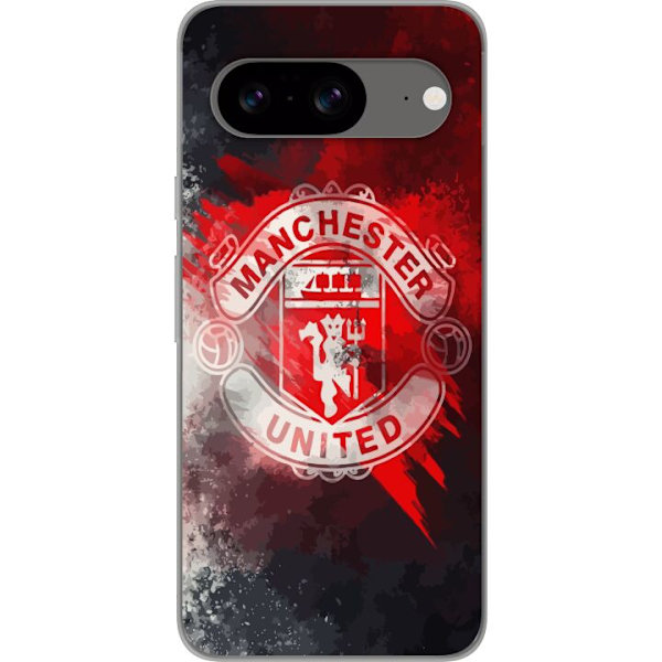 Google Pixel 8 Gennemsigtig cover Manchester United