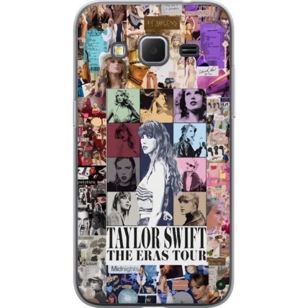 Samsung Galaxy Core Prime Läpinäkyvä kuori Taylor Swift - E