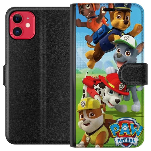 Kompatibel Tegnebogsetui til Apple iPhone 11 Paw Patrol