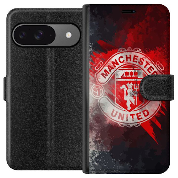 Google Pixel 9 Pro Lompakkokotelo Manchester United FC