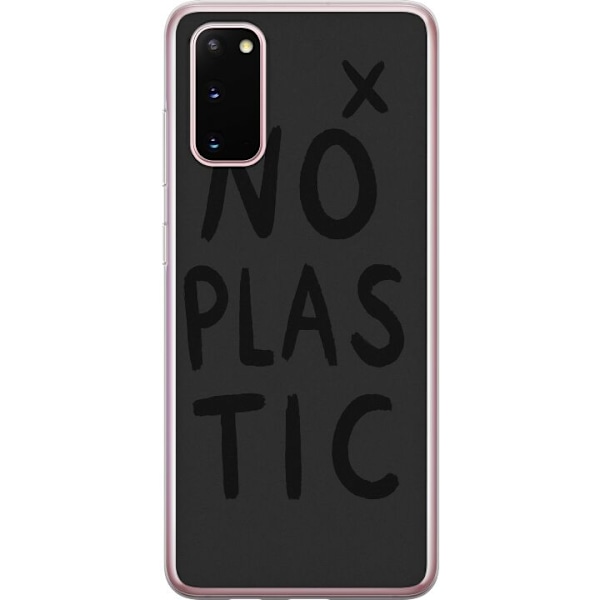 Samsung Galaxy S20 Läpinäkyvä kuori Eco Echo