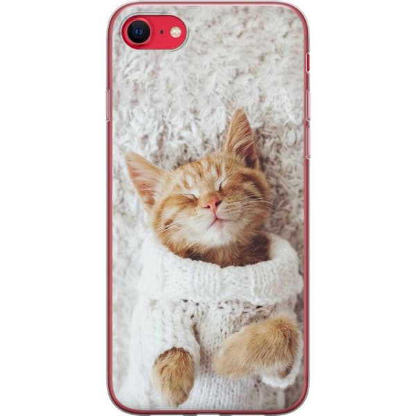 Kompatibelt Mobilskal till Apple iPhone SE (2022) Katt
