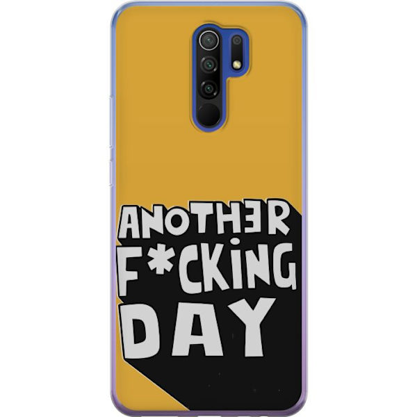 Xiaomi Redmi 9 Läpinäkyvä kuori Another Day Tekstimotiivi Huumori Katumuoti Graafinen Rohkea Tyyli Suosittu Elämäntapa Kaupunkimuoti Design