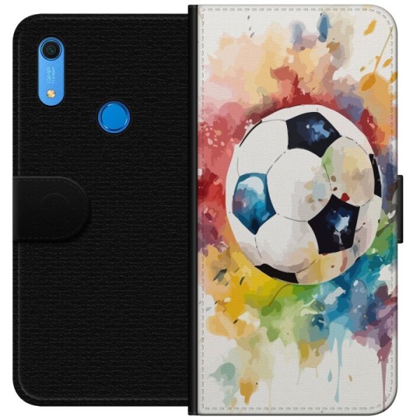 Huawei Y6s (2019) Lommeboketui Fotball