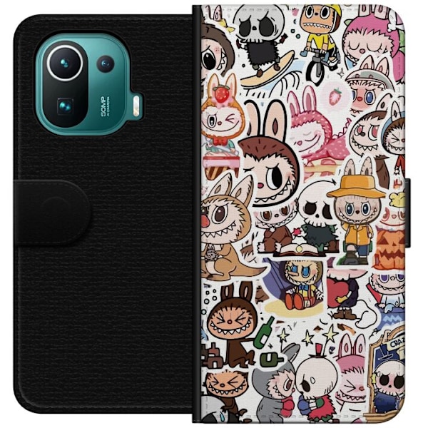 Xiaomi Mi 11 Pro Lommeboketui Labubu All-Stars – POP MART Sp
