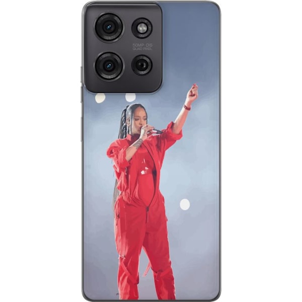 Motorola Moto G75 Genomskinligt Skal Rihanna – Trendsetting Looks & Style