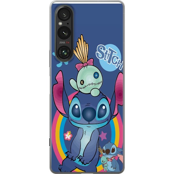 Sony Xperia 1 V Gennemsigtig cover Stitch og ven