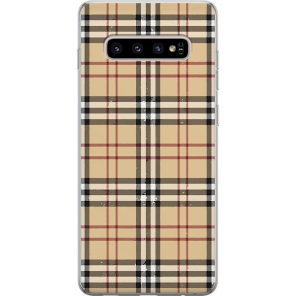 Samsung Galaxy S10+ Läpinäkyvä kuori Berry