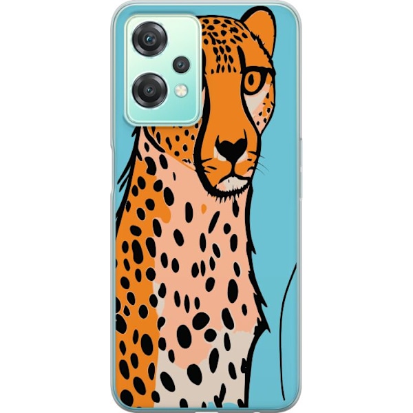 OnePlus Nord CE 2 Lite 5G Gennemsigtig cover Overrasket Leopar