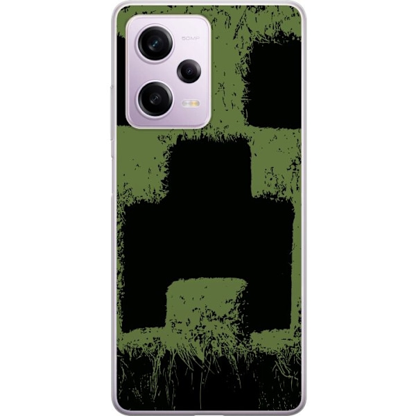 Xiaomi Redmi Note 12 Pro Genomskinligt Skal A Minecraft Movie