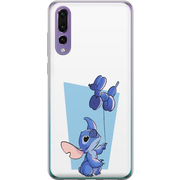 Huawei P20 Pro Läpinäkyvä kuori Tikattu ilmapallokoira