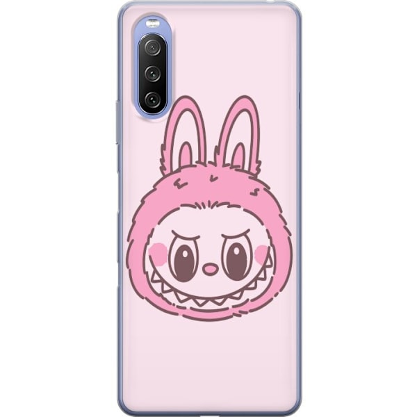 Sony Xperia 10 III Läpinäkyvä kuori Labubu Eläinradan Bunny-versio