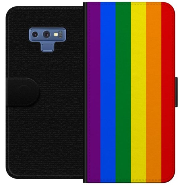 Samsung Galaxy Note9 Lommeboketui Pride Flagga