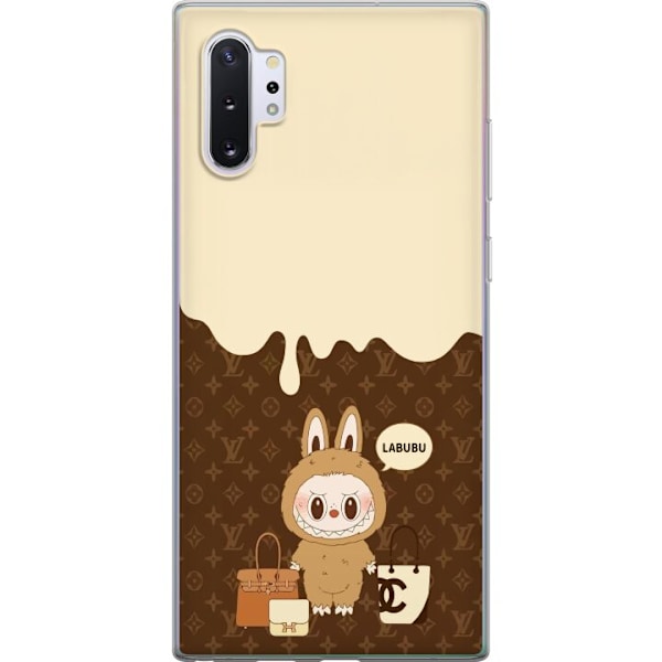 Samsung Galaxy Note10+ Läpinäkyvä kuori Labubu Blue Chill -
