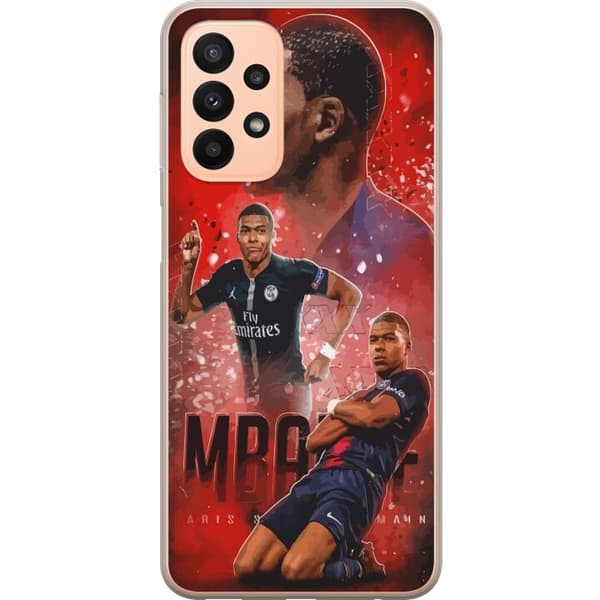 Kompatibelt Mobildeksel til Samsung Galaxy A23 Mbappe
