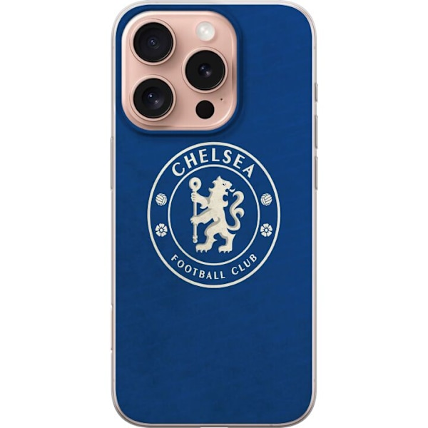 Apple iPhone 16 Pro Genomskinligt Skal Chelsea Football Club