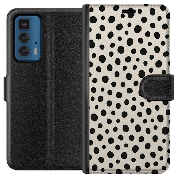 Motorola Edge 20 Pro Tegnebogsetui Dot Dance