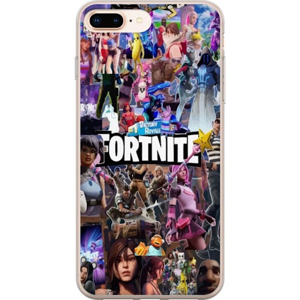 Apple iPhone 8 Plus Gennemsigtig cover Fortnite