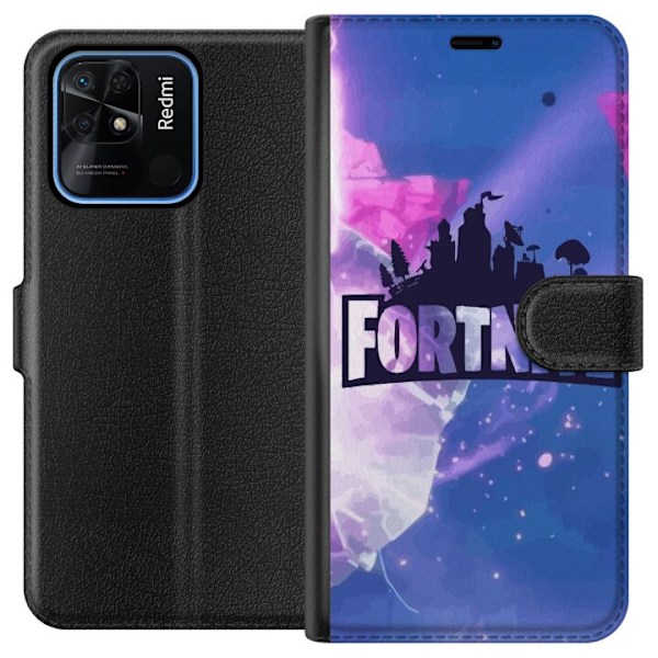 Xiaomi Redmi 10C Tegnebogsetui Fortnite