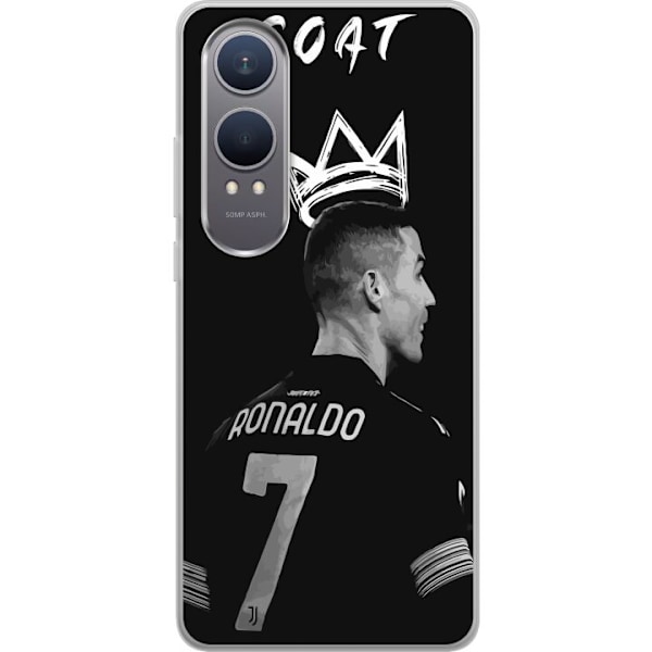 OnePlus Nord CE4 Lite Gennemsigtig cover Cristiano Ronaldo