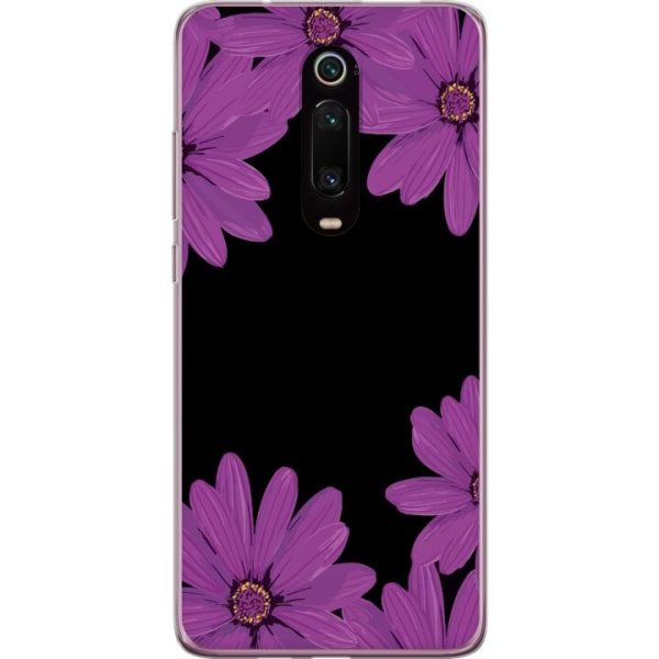Xiaomi Mi 9T Pro  Gennemsigtig cover Blomsterarrangement