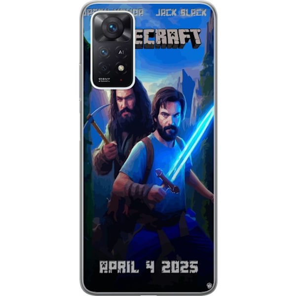 Xiaomi Redmi Note 11 Pro Läpinäkyvä kuori Minecraft-elokuva
