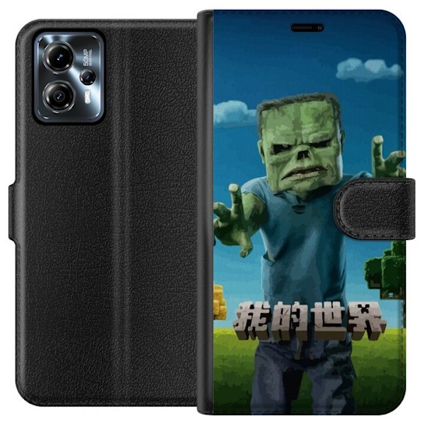 Motorola Moto G13 Lommeboketui A Minecraft Movie