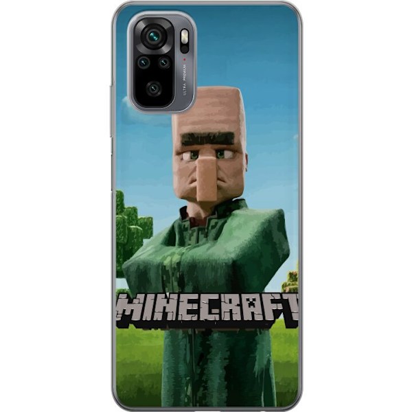 Xiaomi Redmi Note 10S Läpinäkyvä kuori A Minecraft Movie