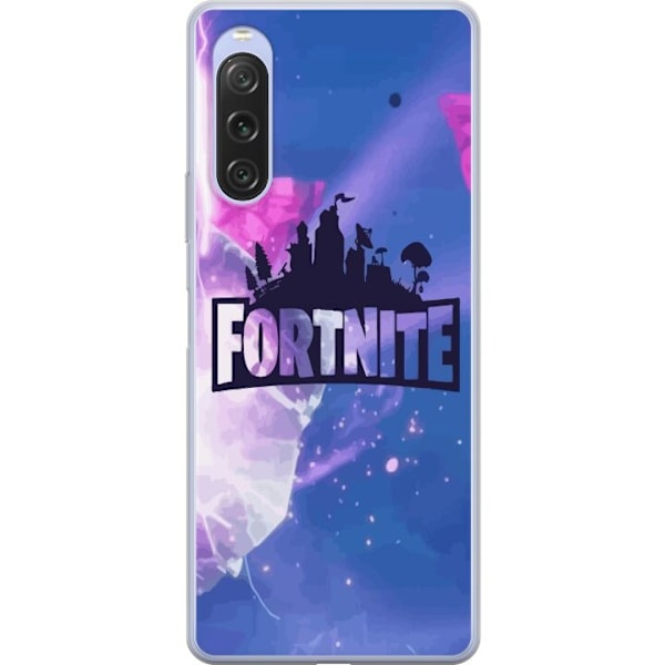 Sony Xperia 10 V Gennemsigtig cover Fortnite