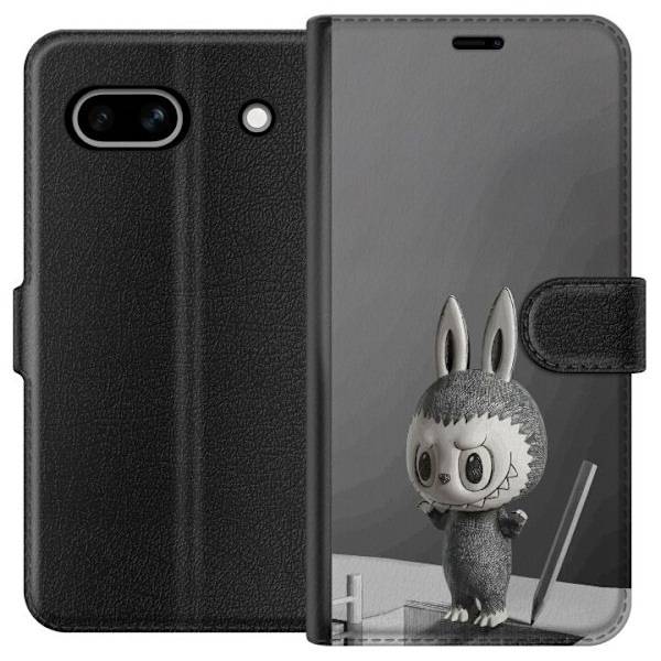 Google Pixel 7a Plånboksfodral Pop Mart MEGA LABUBU LABUBU Sk
