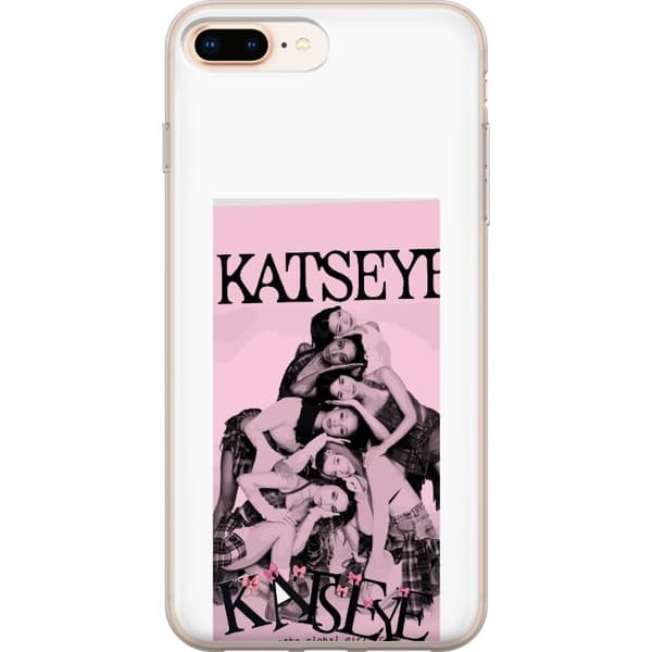 Kompatibel Mobilcover til Apple iPhone 8 Plus kattøje pink