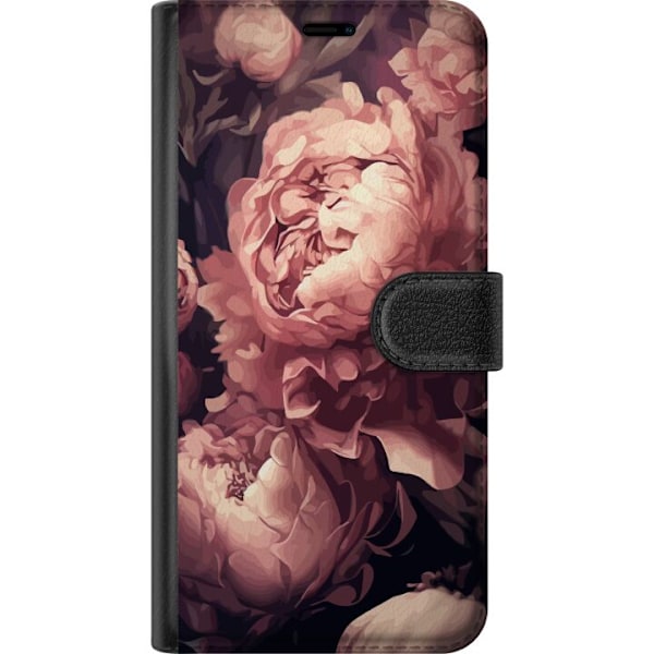 Motorola Moto G24 Tegnebogsetui Blomster