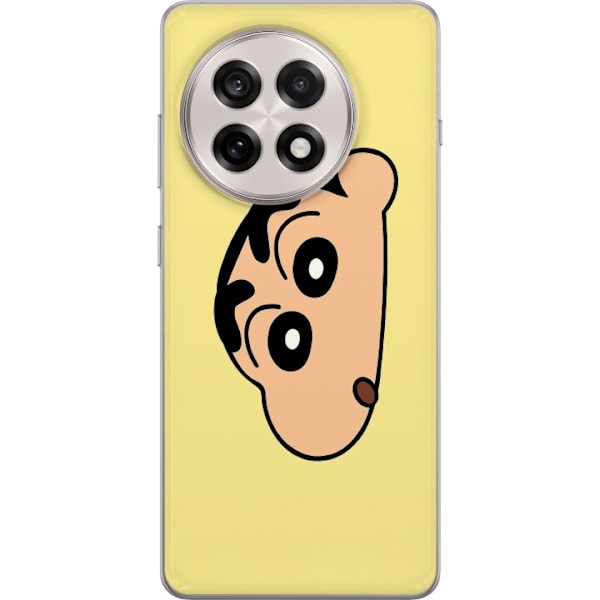 OnePlus 13R Genomskinligt Skal Peeking Shinchan